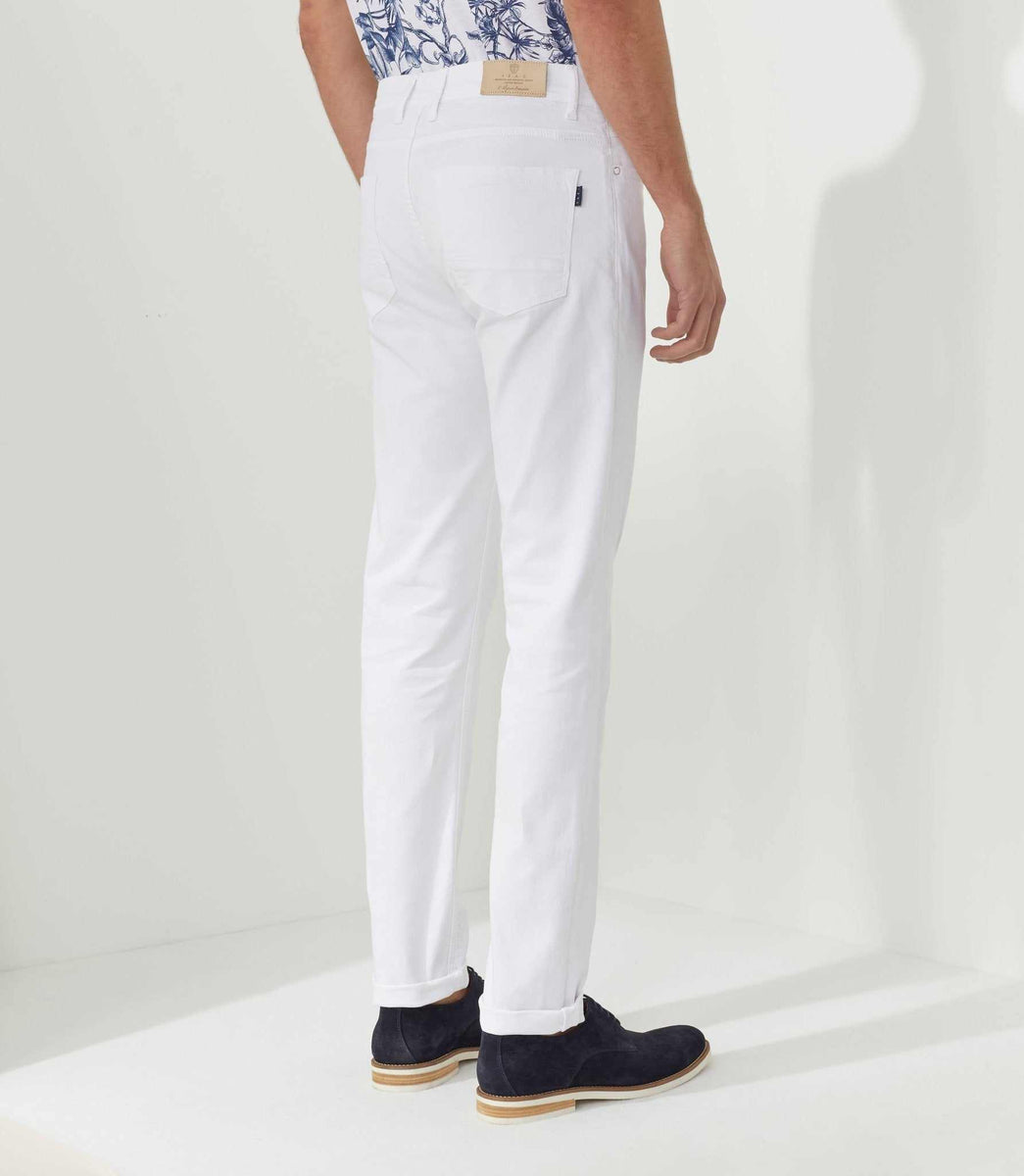 Jean slim outlet blanc