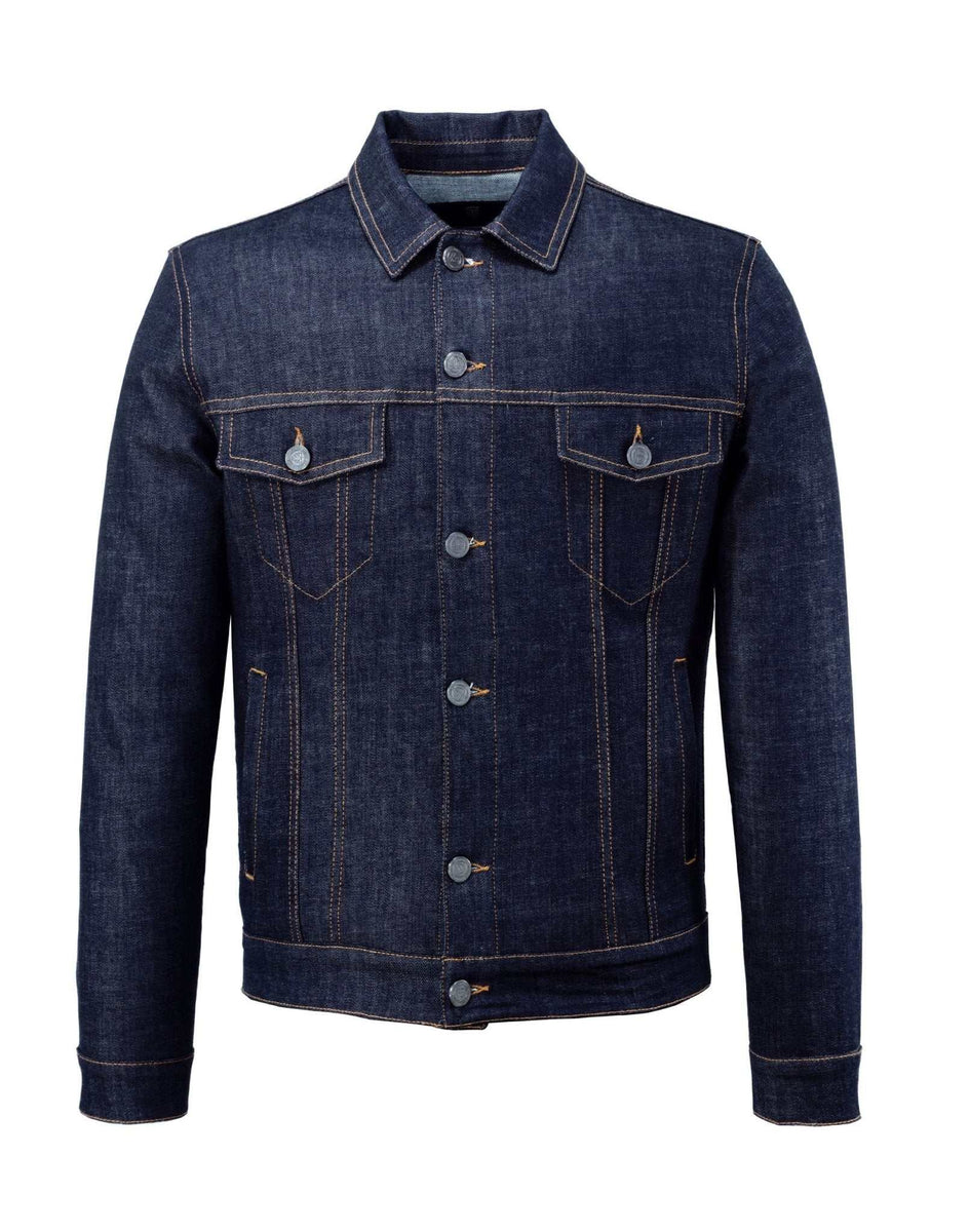 Blouson jean brut