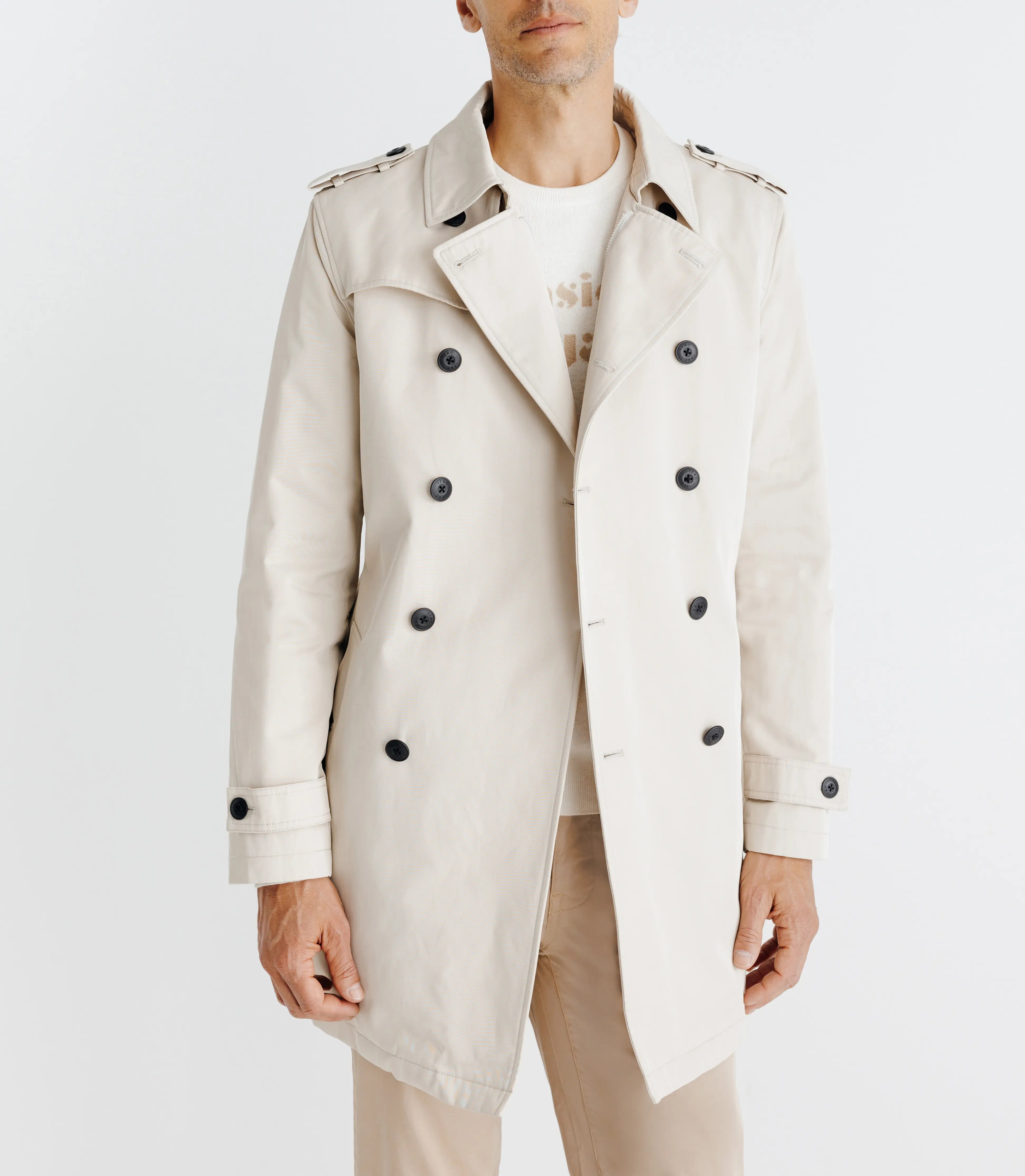 Manteau trench beige - IZAC