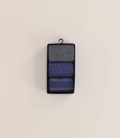 Boite de chaussettes grises - IZAC