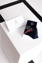 Box of 3 navy socks