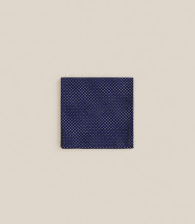 Pochette à motifs bleue - IZAC