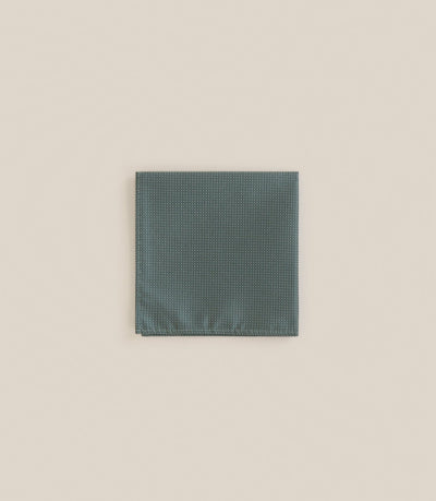 Pochette à micro motifs verte - IZAC