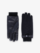 Gants en cuir noir - IZAC