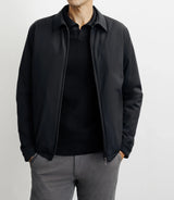 Blouson col chemise noir