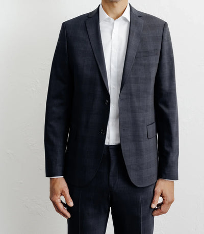 Navy 2-button suit