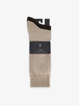 Pack de chaussettes beige