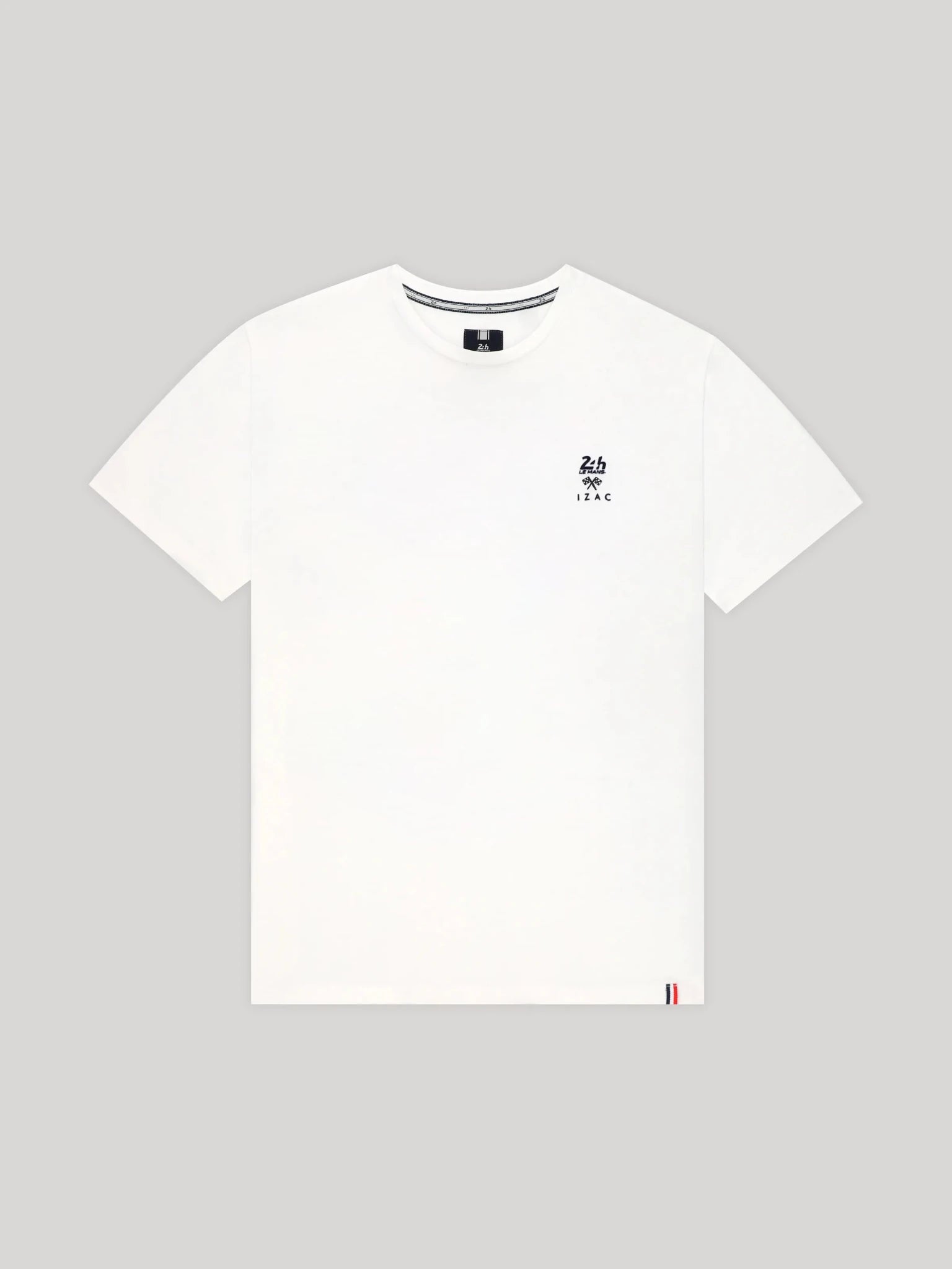 T-shirt col rond blanc 24h Le Mans - IZAC