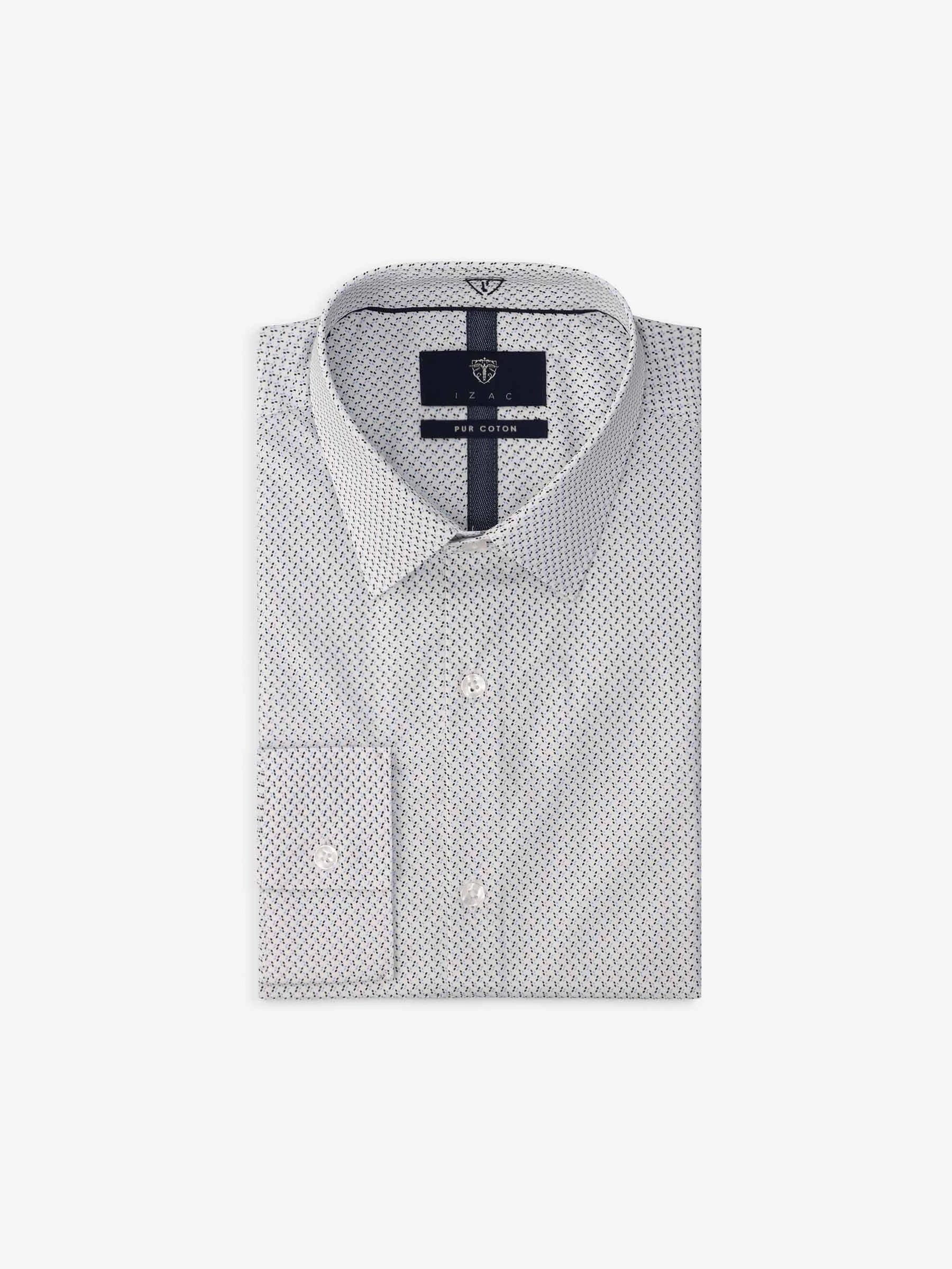 Chemise fantaisie blanche