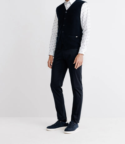 Gilet sans manches marine - IZAC