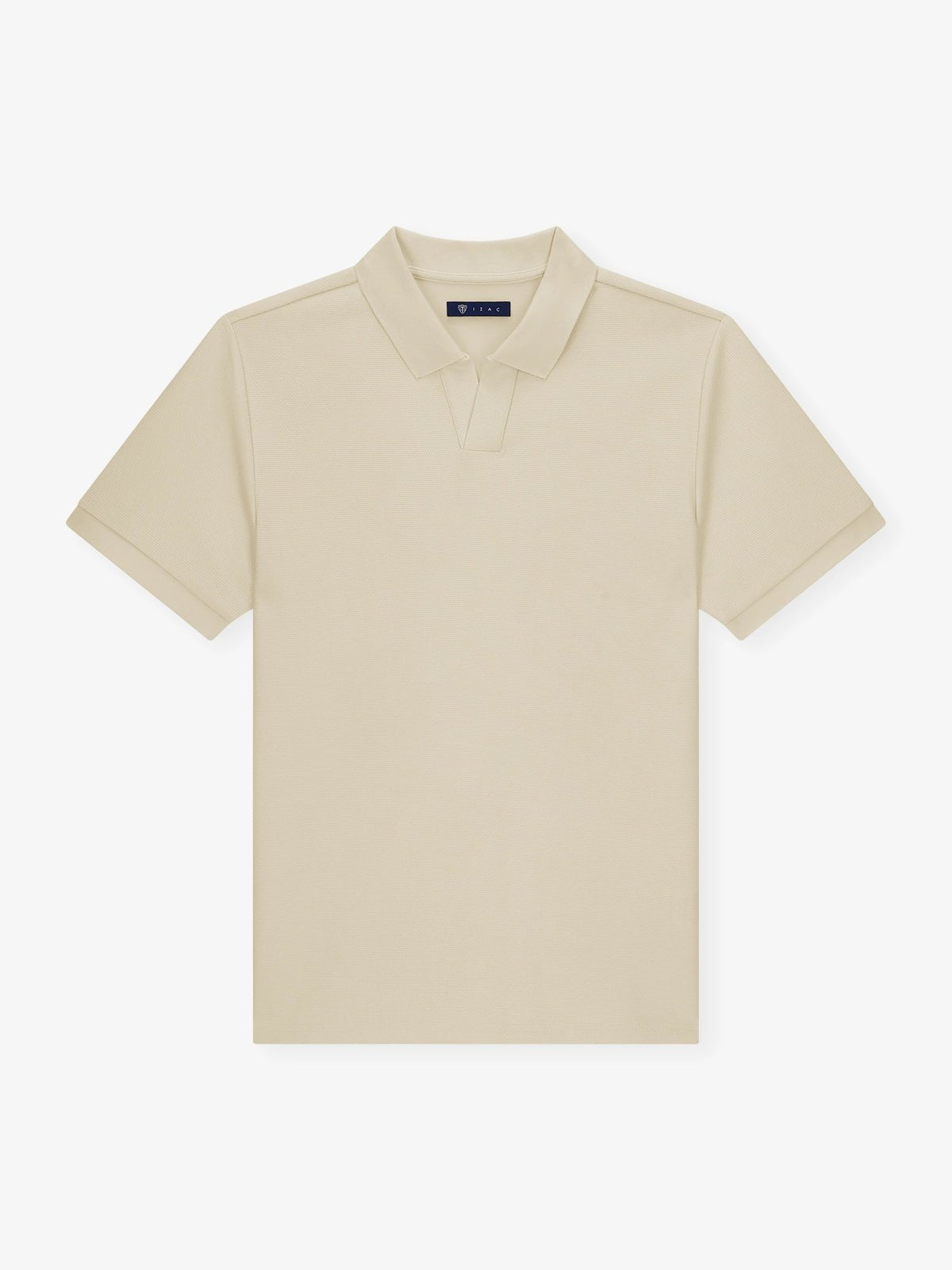 Polo col ouvert beige - IZAC