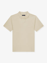 Polo col ouvert beige - IZAC