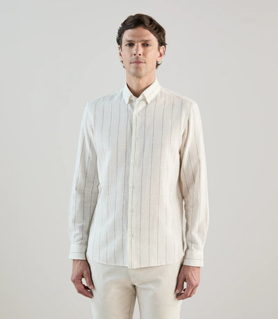 Chemise casual blanche - IZAC