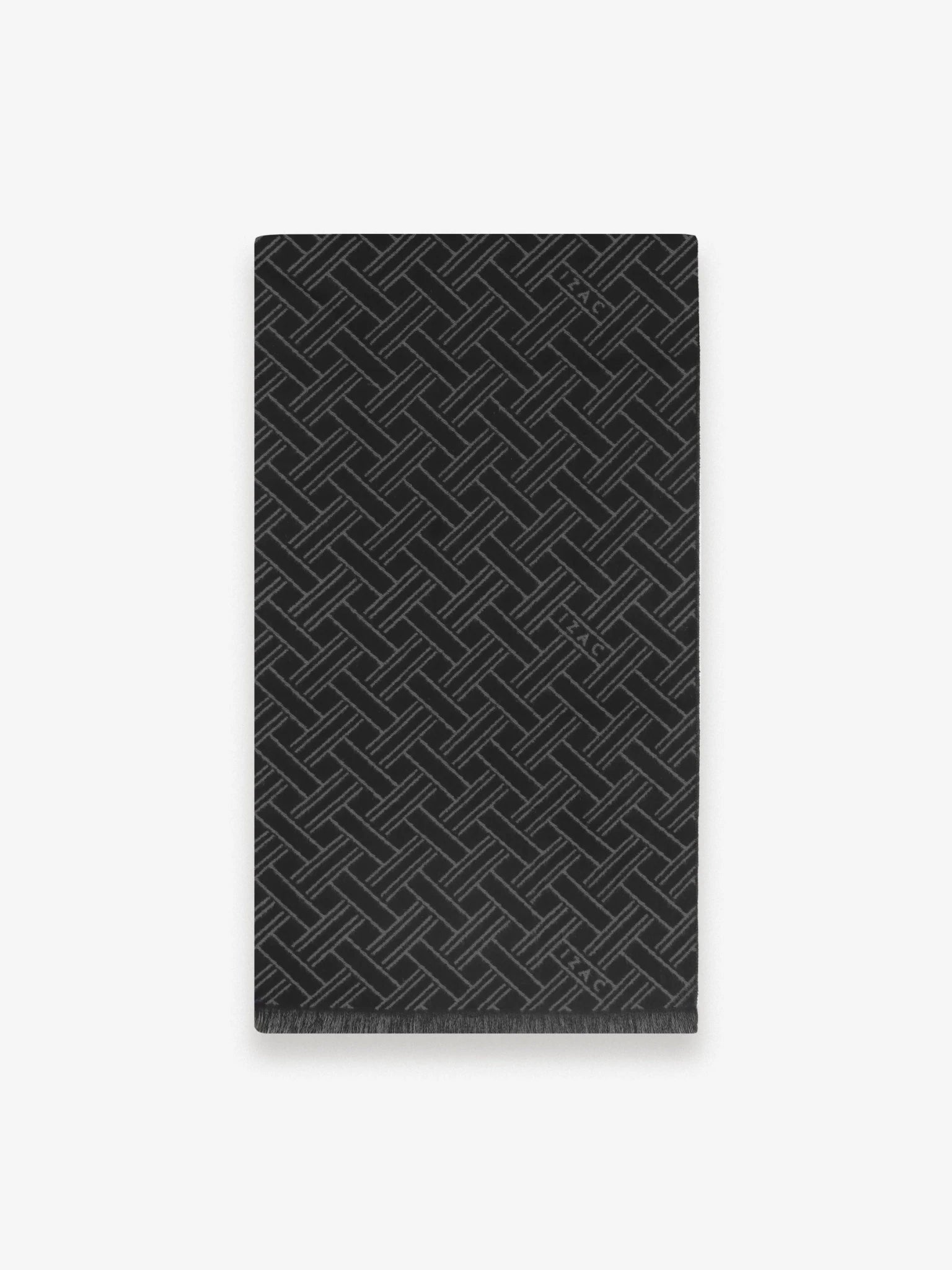 Écharpe à motifs noirs - IZAC