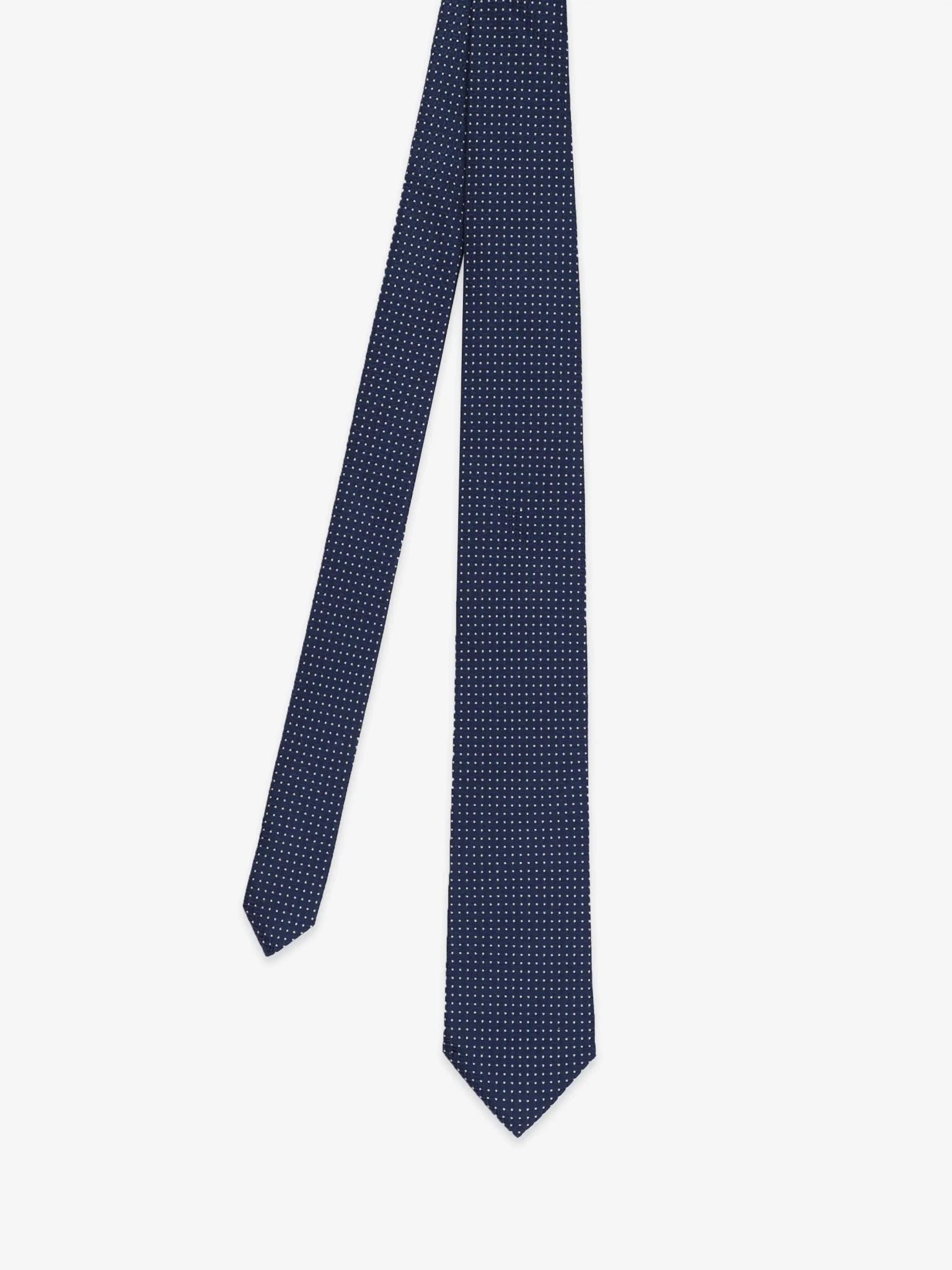 Navy blue fancy tie