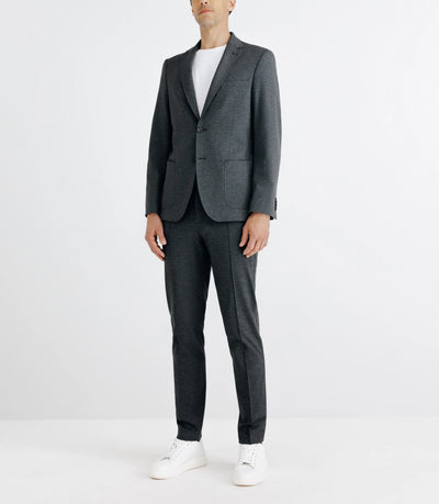 Veste ville en maille grise - IZAC