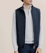 Blouson sans manche marine