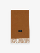 Écharpe unie camel