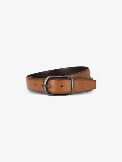 Ceinture réversible marron
