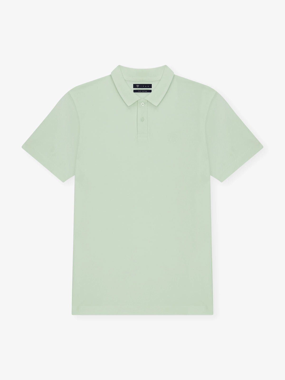 Polo piqué vert - IZAC