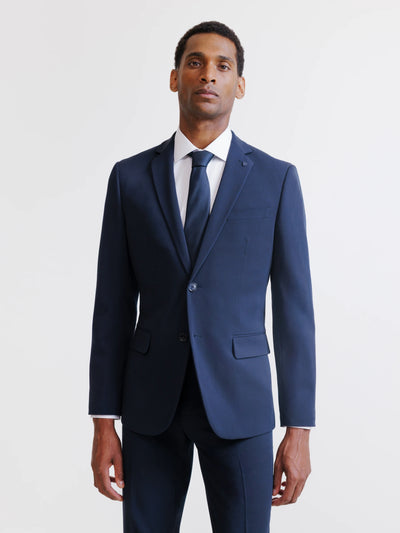 Washable suit 2 navy buttons