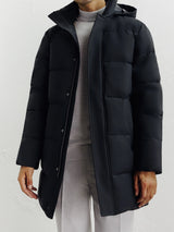 Doudoune longue noire