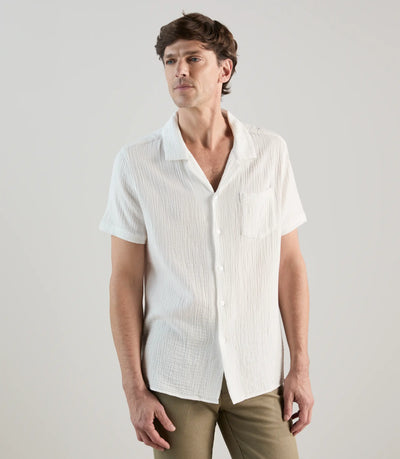 Chemise unie blanche - IZAC