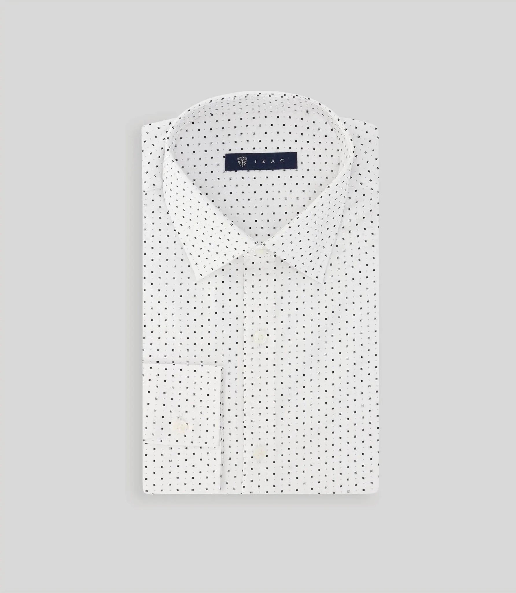 Chemise fantaisie blanche - IZAC