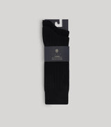 Pack of 2 plain black socks
