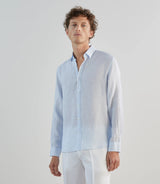 Chemise 100% lin ciel - IZAC