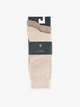 Pack of beige socks