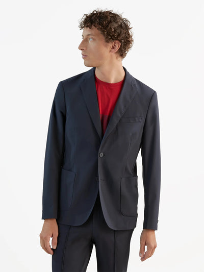 Navy technical city jacket