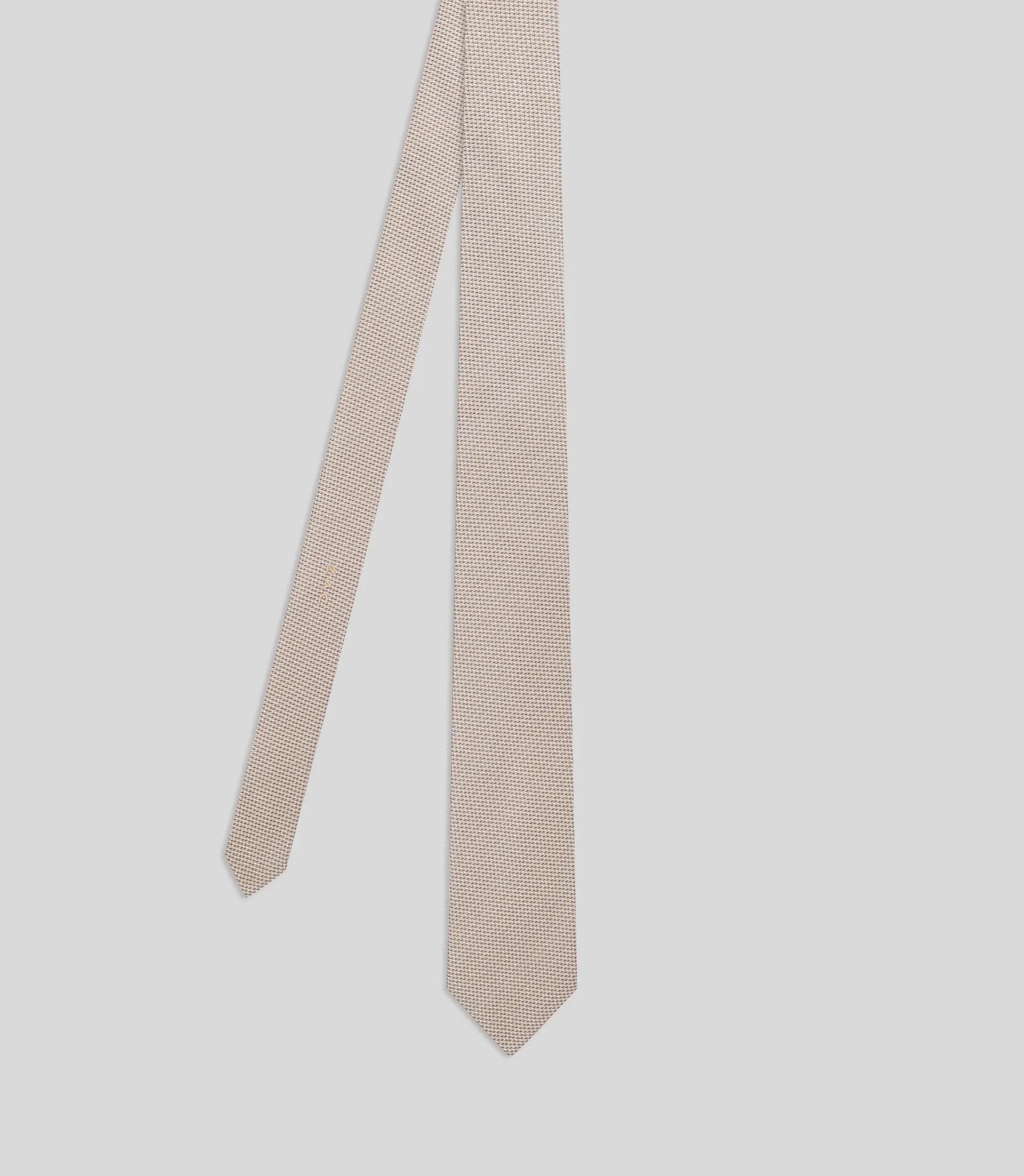 Cravate fantaisie beige - IZAC