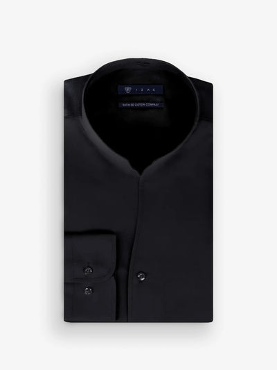 Black cotton city shirt