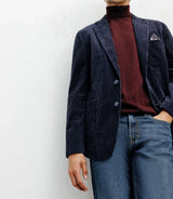Navy corduroy jacket