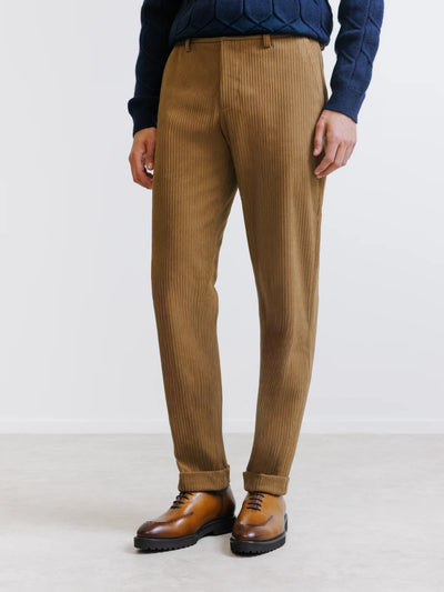 Camel corduroy trousers