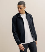 Blouson col montant noir - IZAC