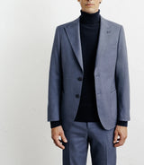 Blue adjusted separable city jacket