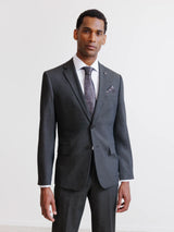 Brown 2-button suit