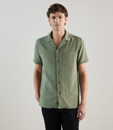 Chemise unie kaki - IZAC