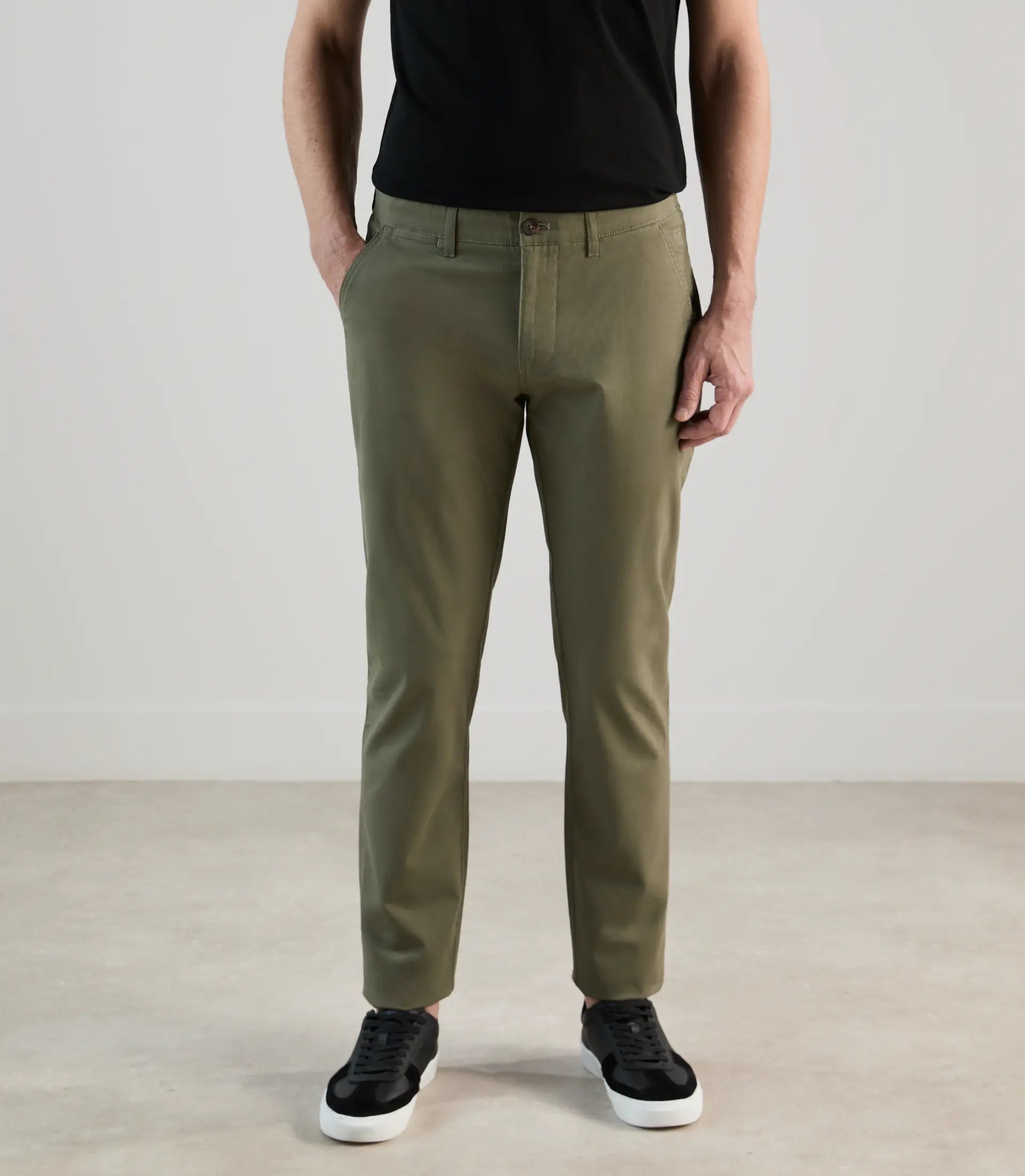 Pantalon chino kaki - IZAC