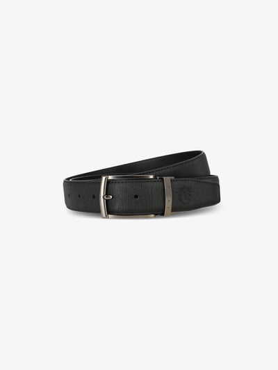 Black reversible belt