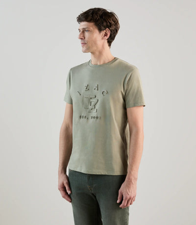 T-shirt à manches courtes sauge - IZAC