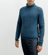 Plain duck turtleneck sweater