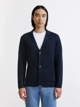 Navy knit vest