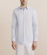 Chemise col français ciel