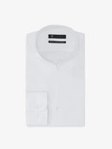 Chemise col philosophe blanche