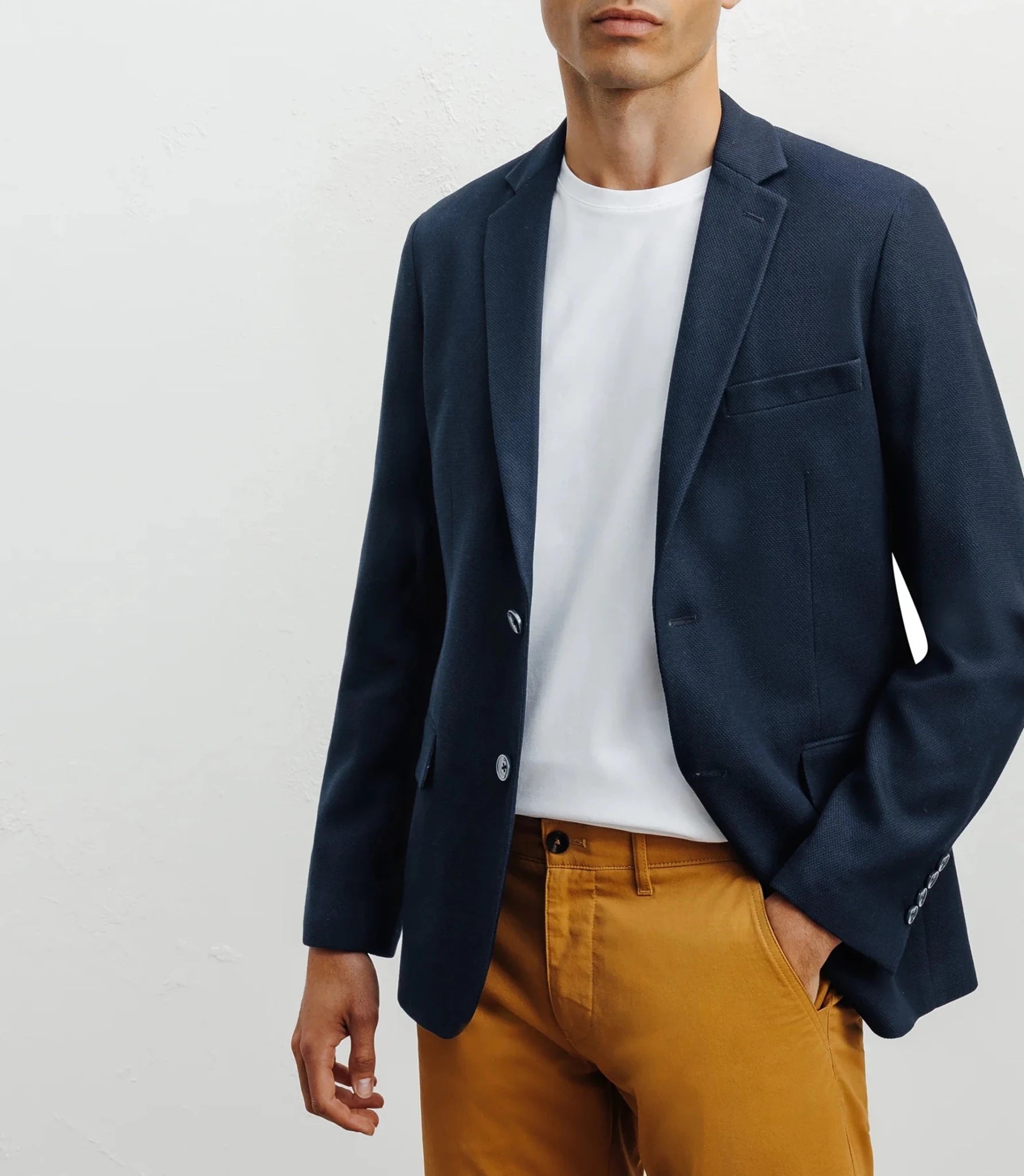 Navy casual jacket