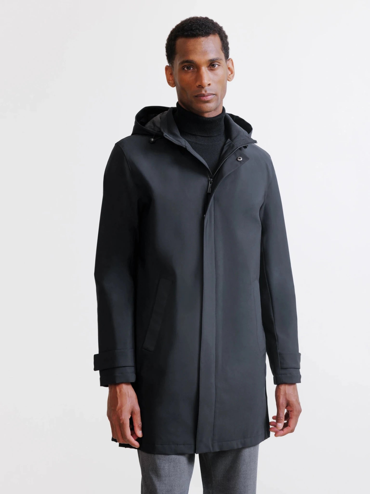 Parka légère noire - IZAC