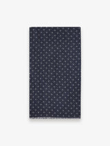 Navy blue fancy scarf